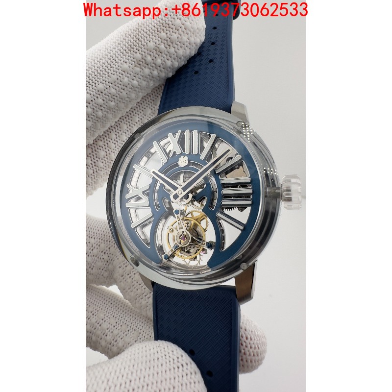 Men's Mechanical Watch Sakura  - مراجعة Tourbillon Movement Watch وسعره