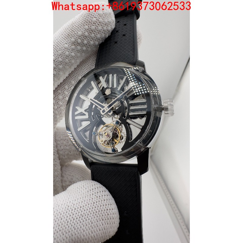 Men's Mechanical Watch Sakura  - مراجعة Tourbillon Movement Watch وسعره