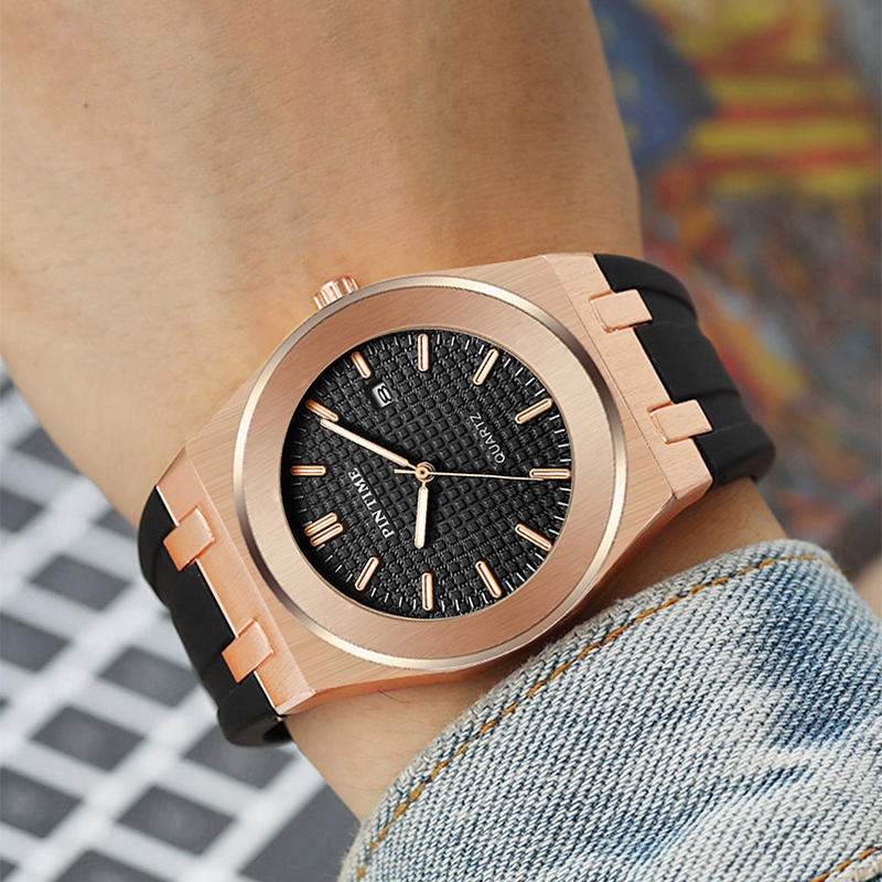 PINTIME Top Brand Sport Men's  - مراجعة Luxury Watch Hublot وسعره