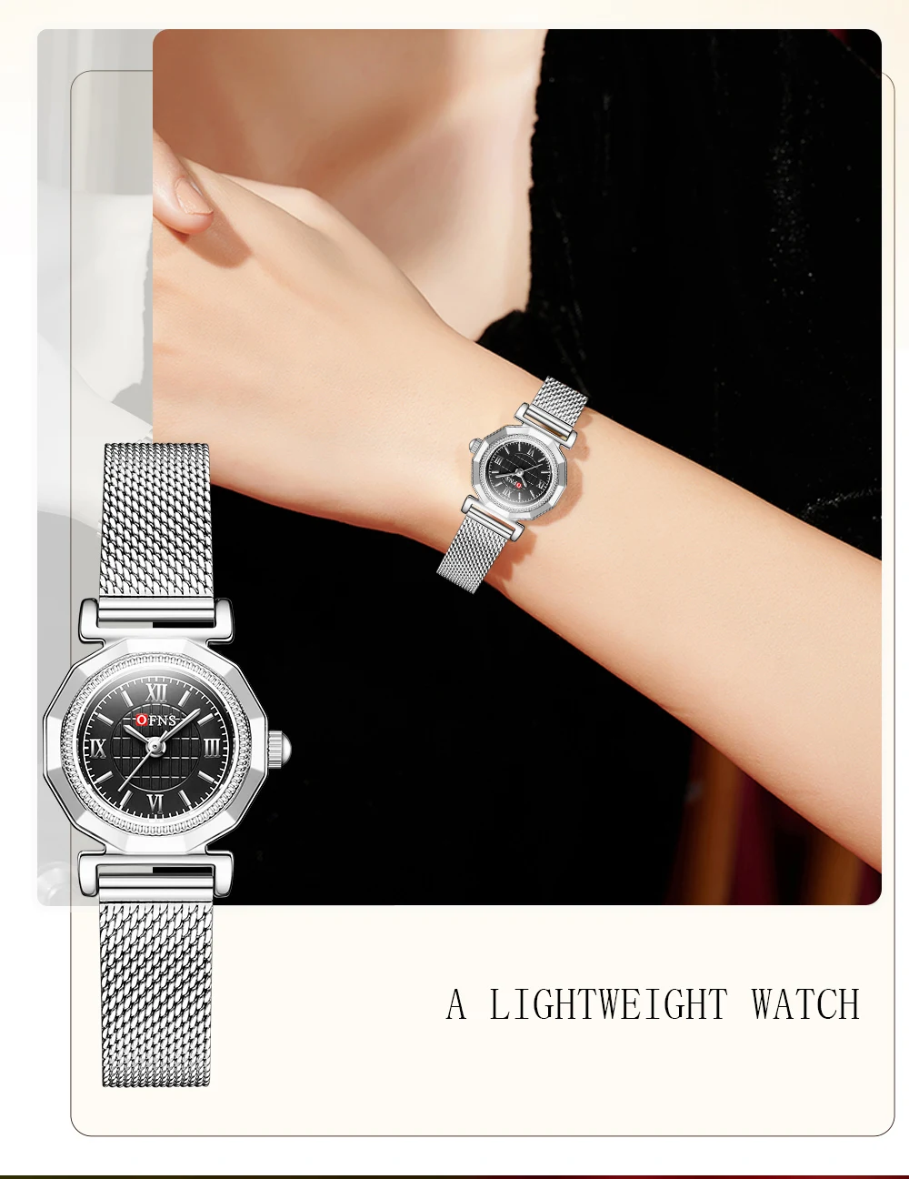 OFNS 1555 Casual Luxury Women' - مراجعة Luxury Watch Shop وسعره