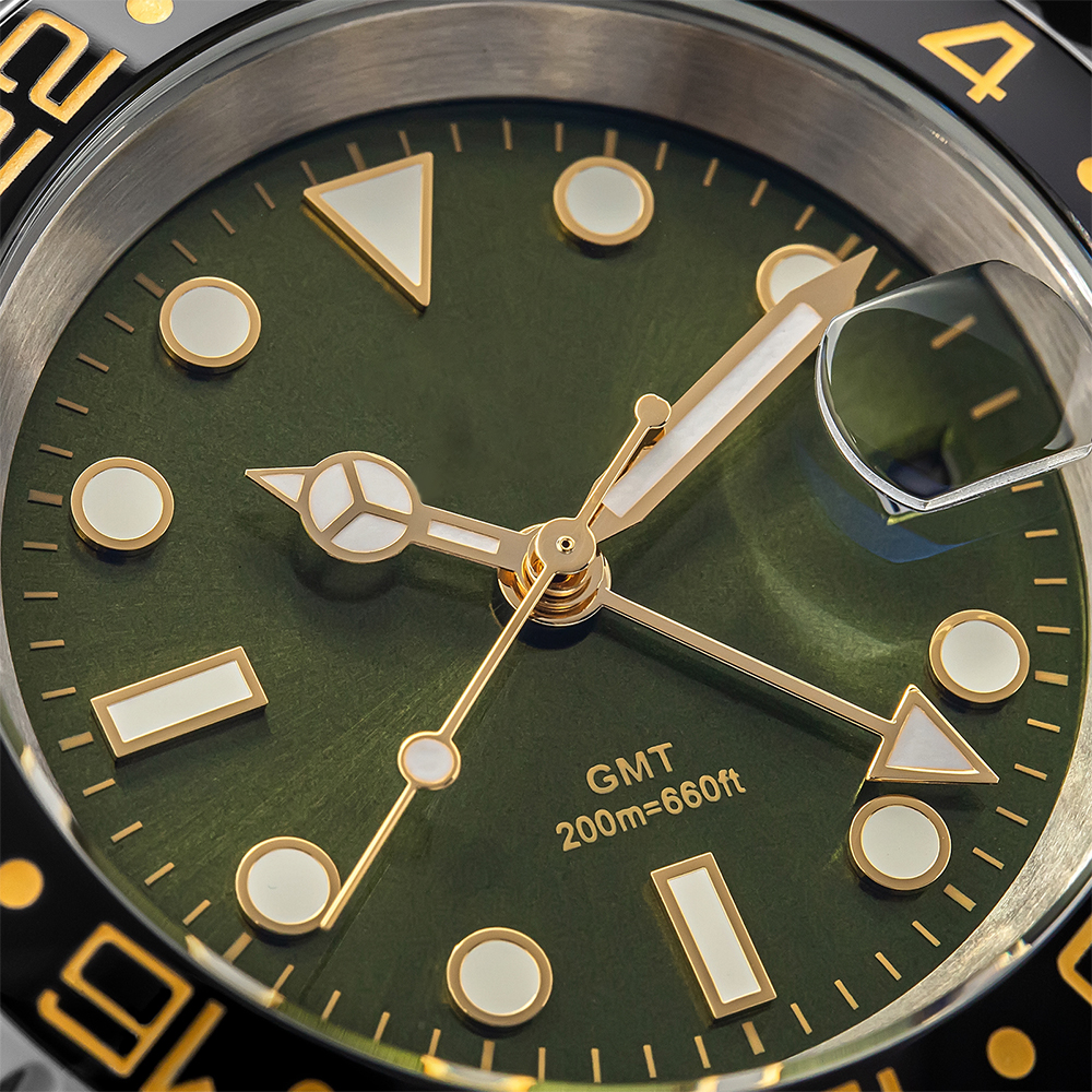 ADDIESDIVE Custom GMT Quartz W - مراجعة Luxury Watch La وسعره