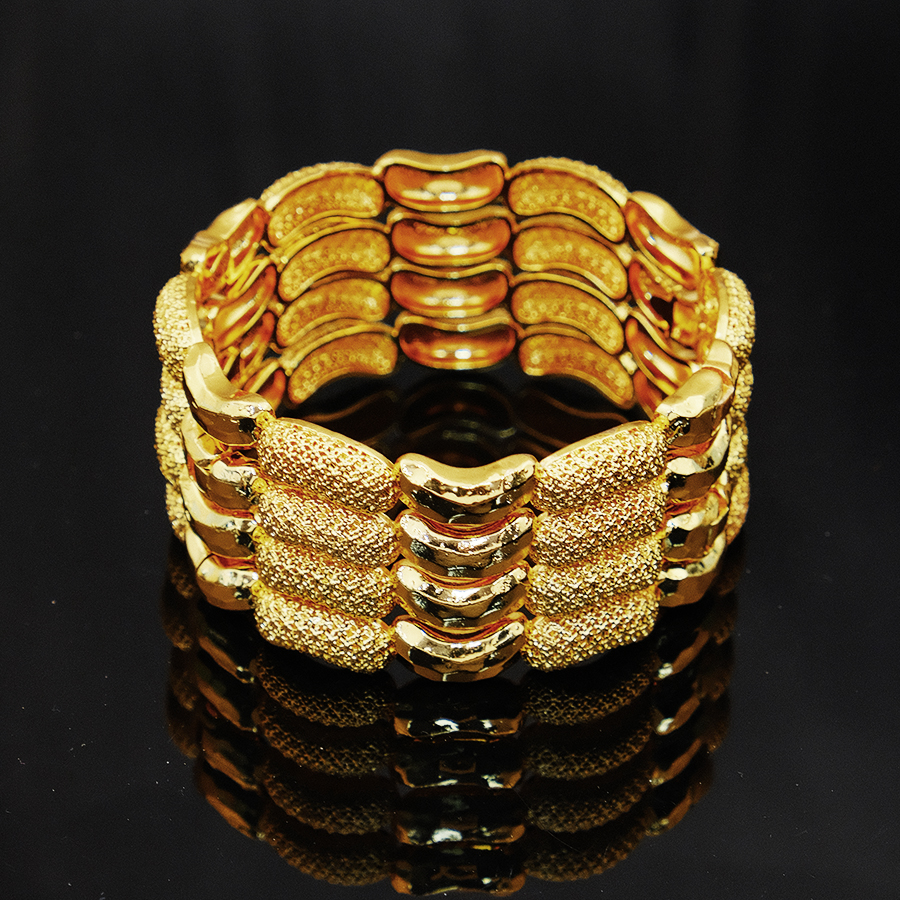 4Pcs 18K gold-plated women's w - مراجعة Luxury Watch Dubai وسعره
