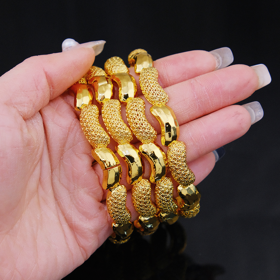 4Pcs 18K gold-plated women's w - مراجعة Luxury Watch Dubai وسعره