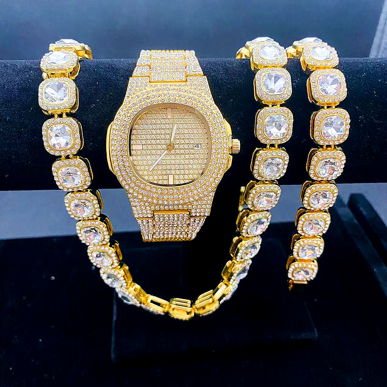 Luxury Watch + Chain + Bracele - مراجعة Luxury Watch Miami وسعره