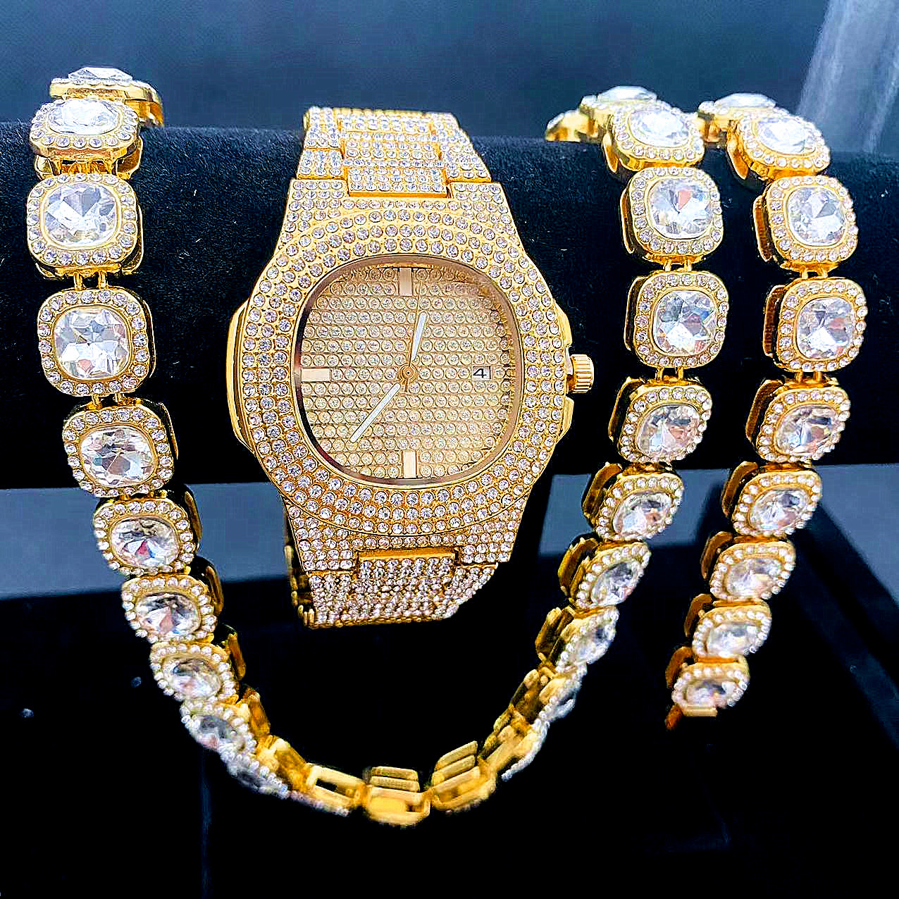 Luxury Watch + Chain + Bracele - مراجعة Luxury Watch Miami وسعره