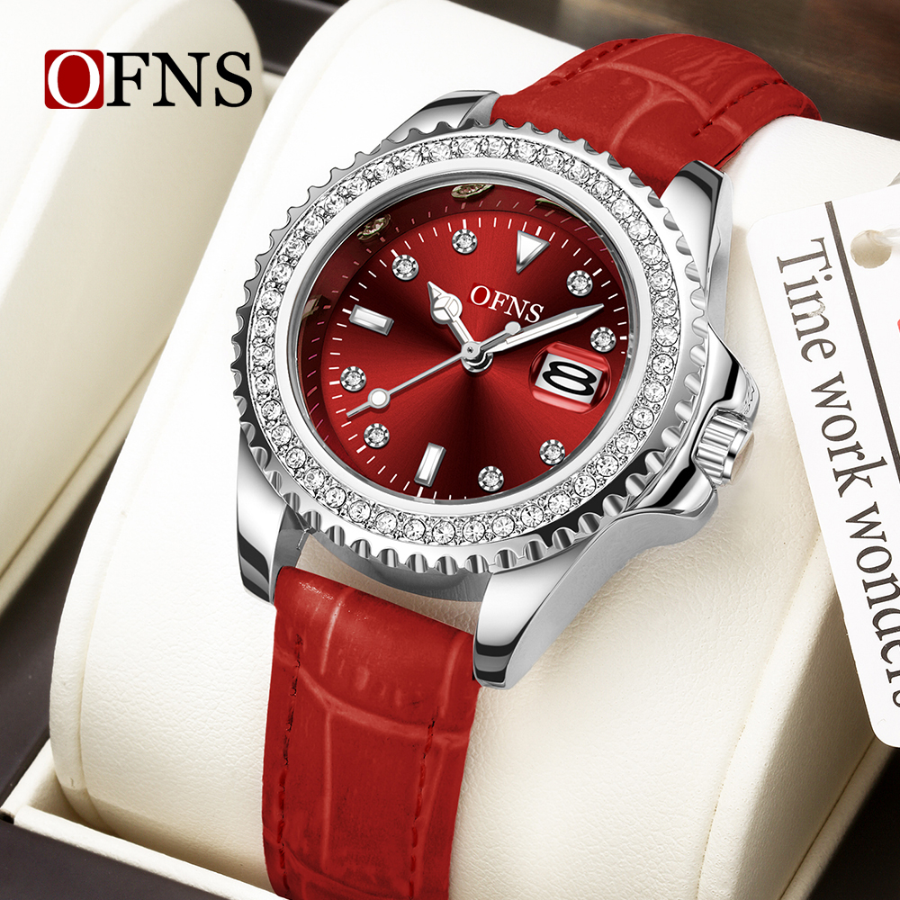 OFNS New 1563 Retro Women's Qu - مراجعة Luxury Watch Shop وسعره
