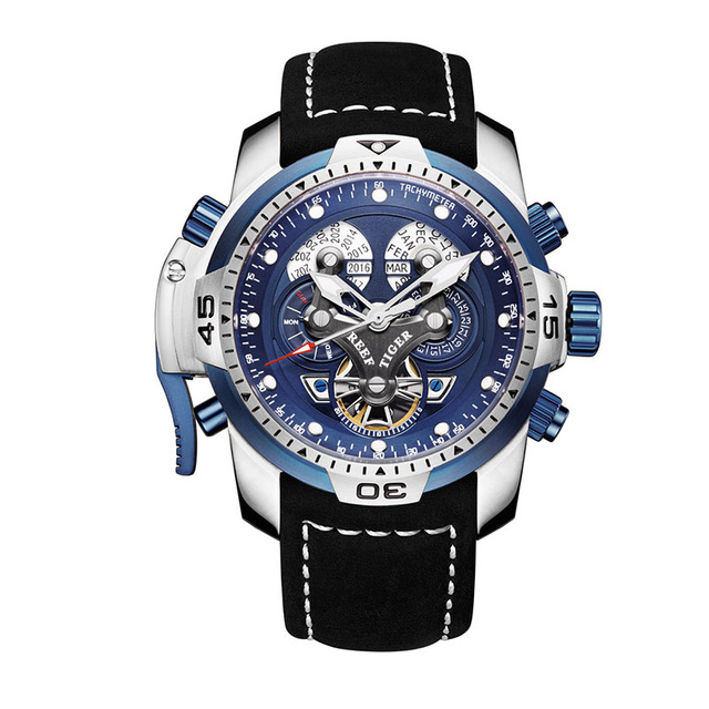 Reef Tiger Aurora Serier RGA35 - مراجعة Luxury Watch Hublot وسعره