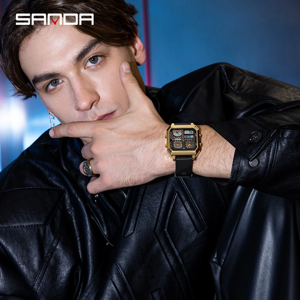 SANDA Top Brand 6210 Fashion M - مراجعة Luxury Watch Shop وسعره
