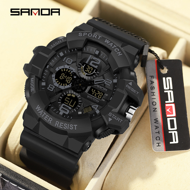 SANDA Brand G- Style Military  - مراجعة Luxury Watch Shop وسعره