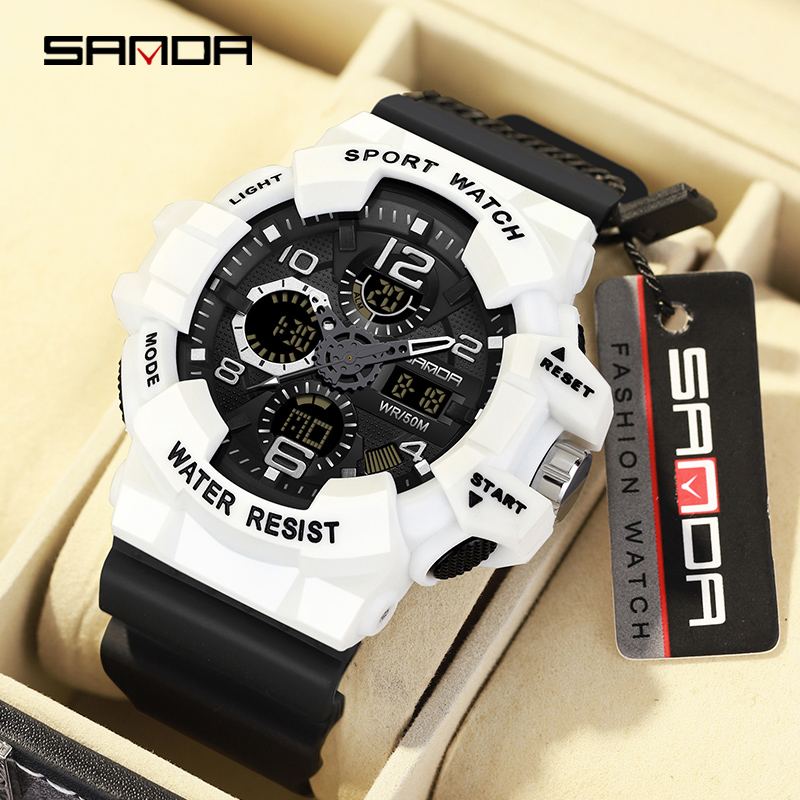 SANDA Brand G- Style Military  - مراجعة Luxury Watch Shop وسعره