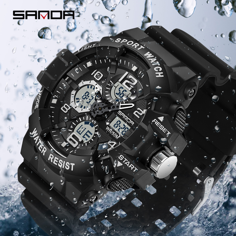 SANDA Brand G- Style Military  - مراجعة Luxury Watch Shop وسعره