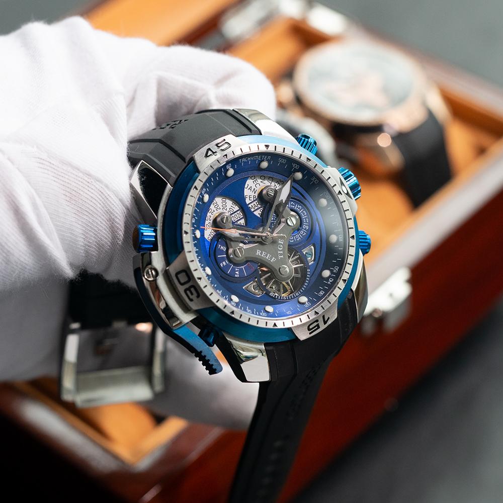 Reef Tiger/RT Designer Sport M - مراجعة Luxury Watch Hublot وسعره