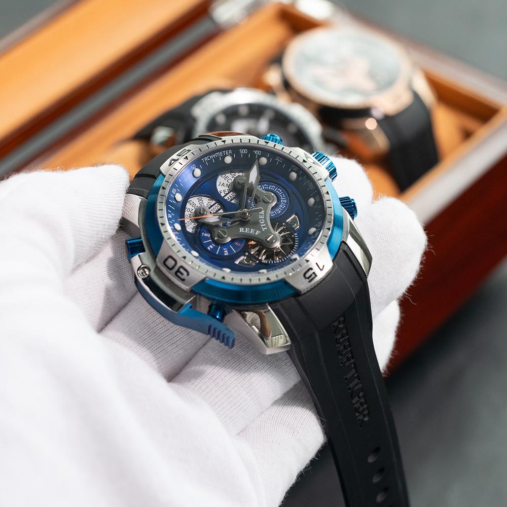 Reef Tiger/RT Designer Sport M - مراجعة Luxury Watch Hublot وسعره