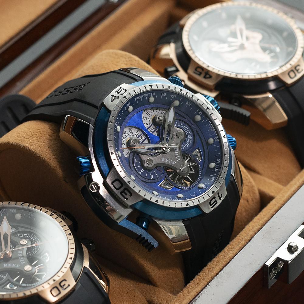 Reef Tiger/RT Designer Sport M - مراجعة Luxury Watch Hublot وسعره