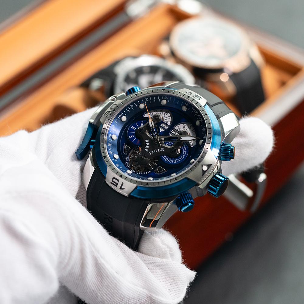 Reef Tiger/RT Designer Sport M - مراجعة Luxury Watch Hublot وسعره